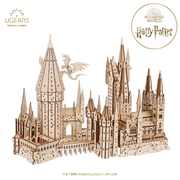 Harry Potter - Puzzle en bois du château de Poudlard