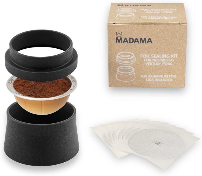 2 Capsules Réutilisables ® 100 opercules pour Nespresso