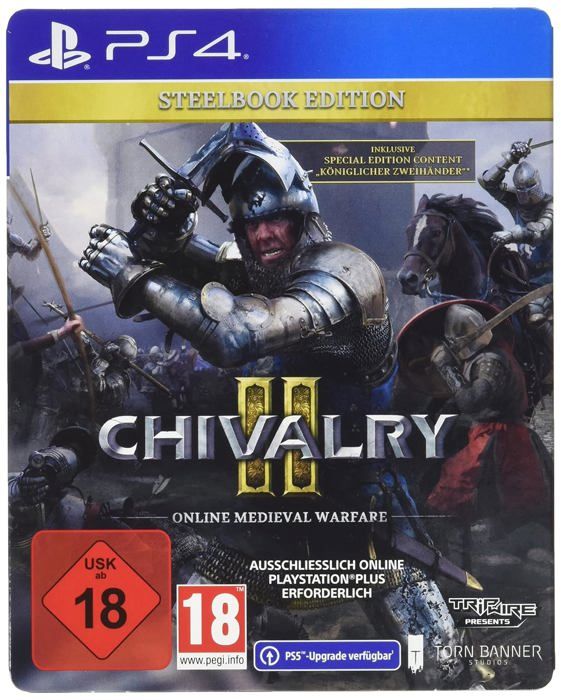 Jeu PS4 Chivalry II Steelbook Edition Import Jouable en Français Édition Limitée