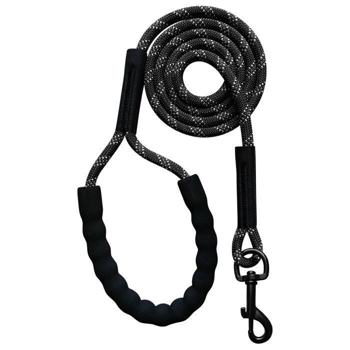 Meilleurs prix pour Longe pour Chien 5m Long Laisse Chien Corde avec Poignée Rembourrée pour Chiens de Petites à Grandes Taille Noir