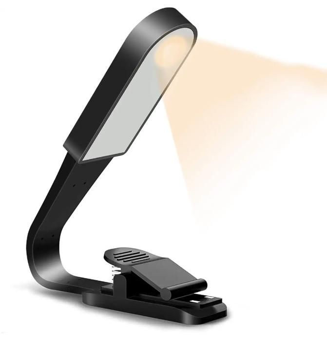 Lampe de Lecture Lampe Lecture Rechargeable par USB avec Capteur Tactile Lampe Livre avec 3 Modes de Luminosité