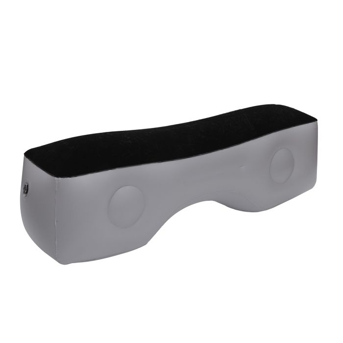 Matelas gonflable pour voiture, lit gonflable floqué pour siège arrière, matelas de couchage portable et durable avec pompe à air, 2 oreillers, embout, sac de transport, pour SUV, MPV, noir