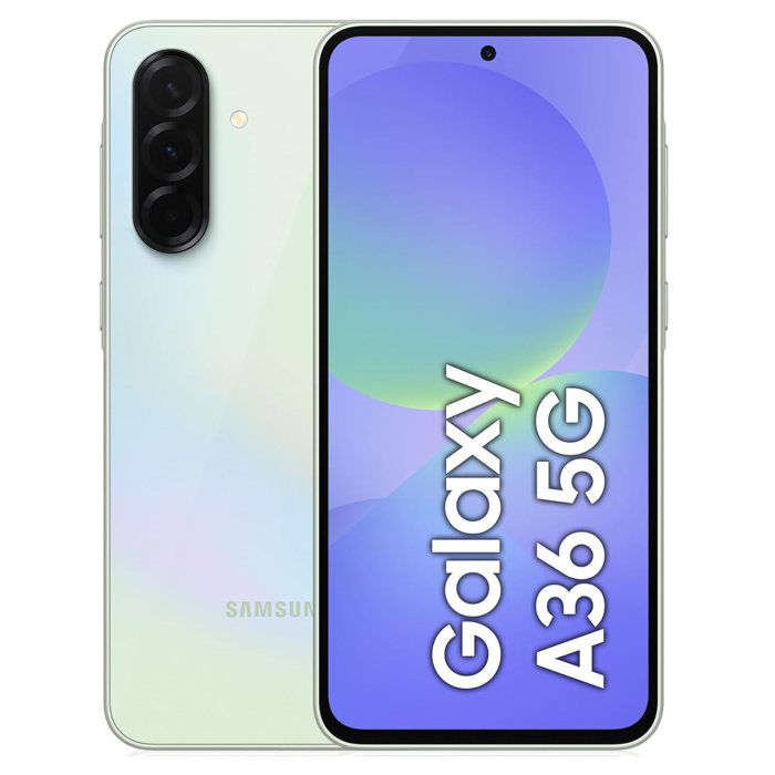 SAMSUNG Galaxy A36 5G Dual SIM 8+ Smartphone Version Moyen Orient Compatible avec la France la Suède etc.） - vue 2