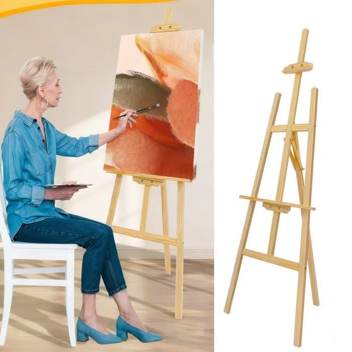 Pattes De Trépieds - Chevalet Peintre Bois Support Toile À Réglable Hauteur Dessin Mariage Enfant Gr 150CM - Beaux-Arts et Loisirs créatifs Pattes De Trépieds - Chevalet Peintre Bois Support Toile À Réglable Hauteur Dessin Mariage Enfant Gr 150CM - Beaux-Arts et Loisirs créatifs