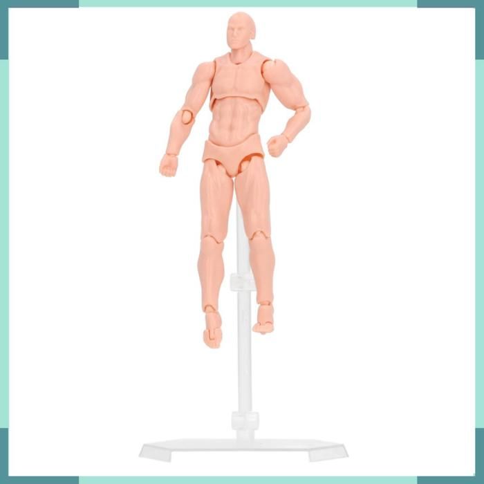 FIGURINE ARTICULÉE MOBILE de 30 cm, corps articulé, pour Collection d