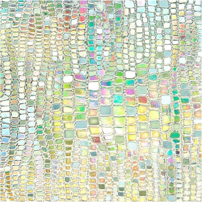 Film autocollant réfléchissant pour fenêtre - Anti-UV - Arc-en-ciel - 45 x 200 cm