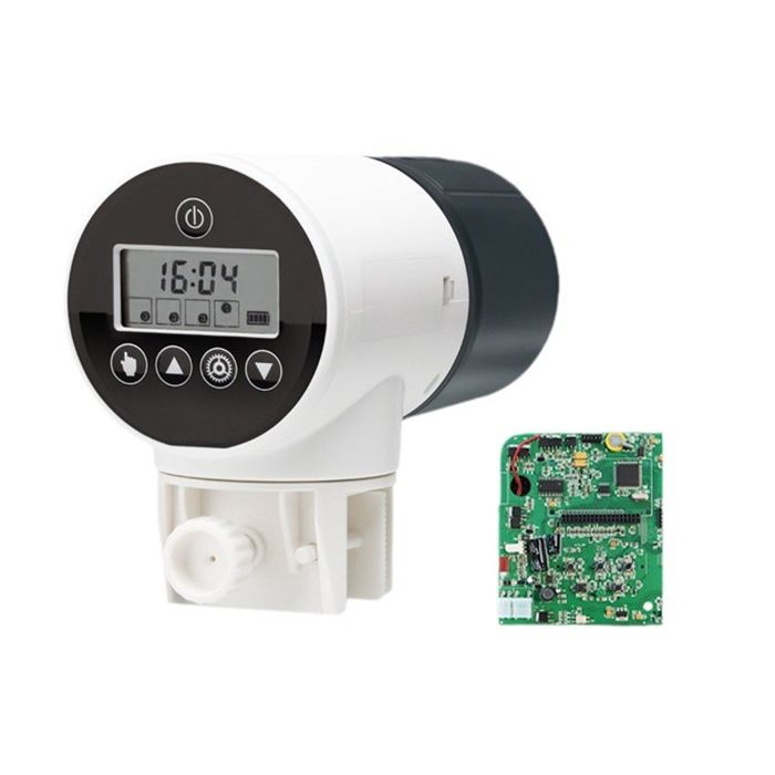 1 Distributeur de nourriture automatique réglable compact pour aquarium .