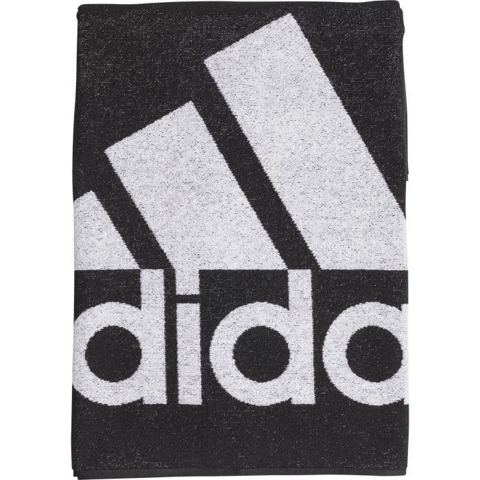 ADIDAS Serviette de bain - Noir - Taille L