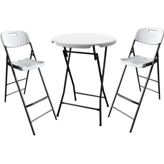 Ensemble mange-debout et 2 chaises hautes pliantes ...