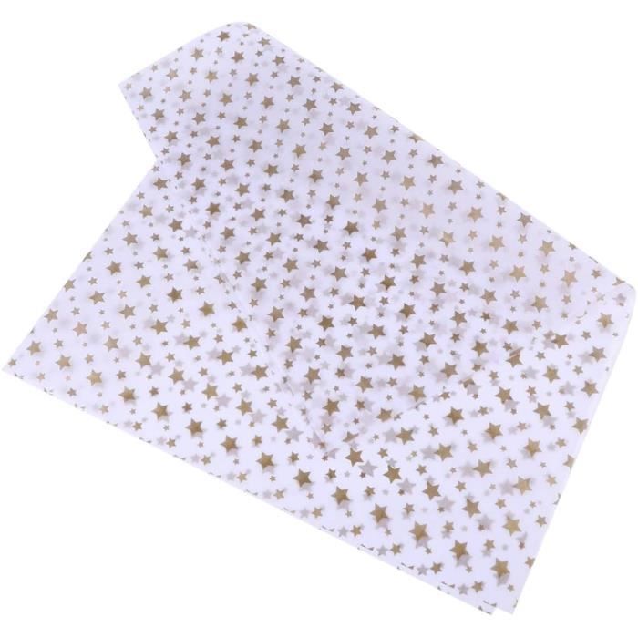 Papier De Soie (Mouchoirs Cadeaux) Blanc - 400 Feuilles 20x24 Pouces - Pour Emballage Et Décoration