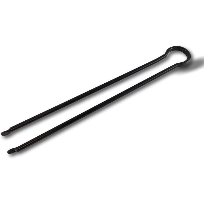 Pelle à Cendres Grand Modèle - Pour Poêle, Cheminée, Barbecue - Design Fer Forgé Noir