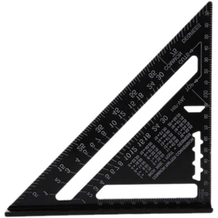 Règle Triangulaire Aluminium 30cm Vogueing - 6 Échelles Métriques - Pour Architectes, Dessin Technique