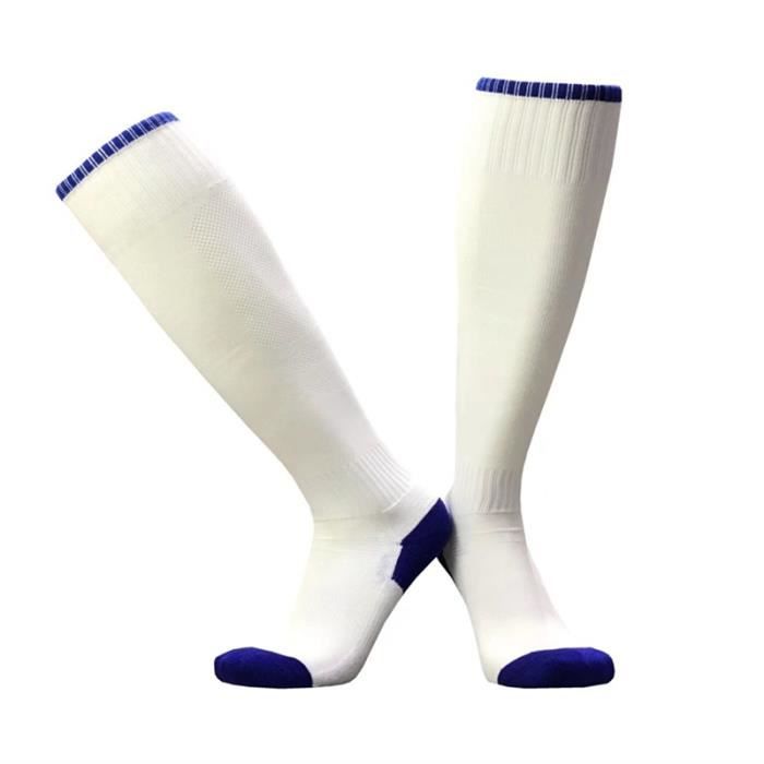 Chaussettes bleu blanc - CTM013 Taille adulte - Chaussettes de