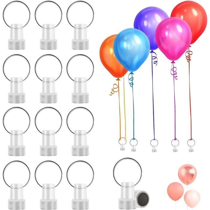 Lot De 12 Poids Pour Ballons À L'Hélium, Poids De Ballon En Plastique, Poids  Avec Aimant Pour Hélium, Pour Mariage, Enfants,[x4134] - Cdiscount Maison