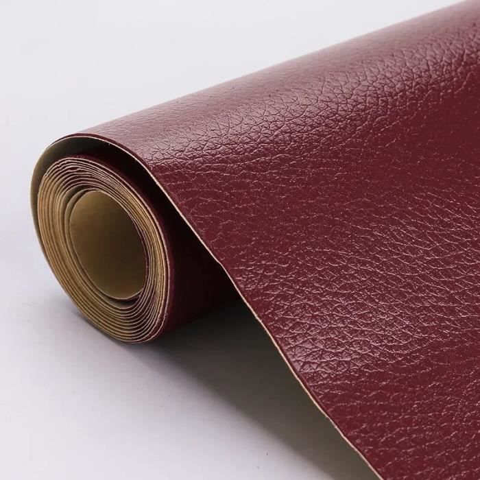 Demi-yard De Tissu En Cuir Synthétique PVC - Idéal Pour Réparations, Décoration Et Bricolage