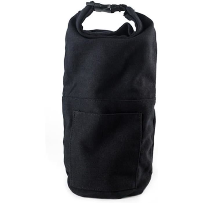 Housse De Rangement En Toile Pour Lampe à Pétrole – Gris, 370x220 Mm, Poche Extérieure – Protection Camping
