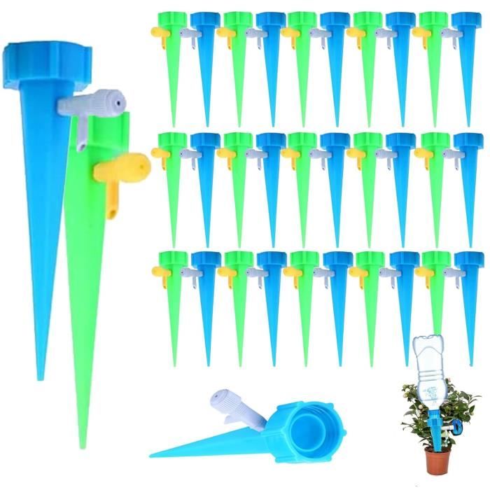 Goutte à Goutte Bouteille30pcs Arrosage Goutte a Goutte avec Vannes