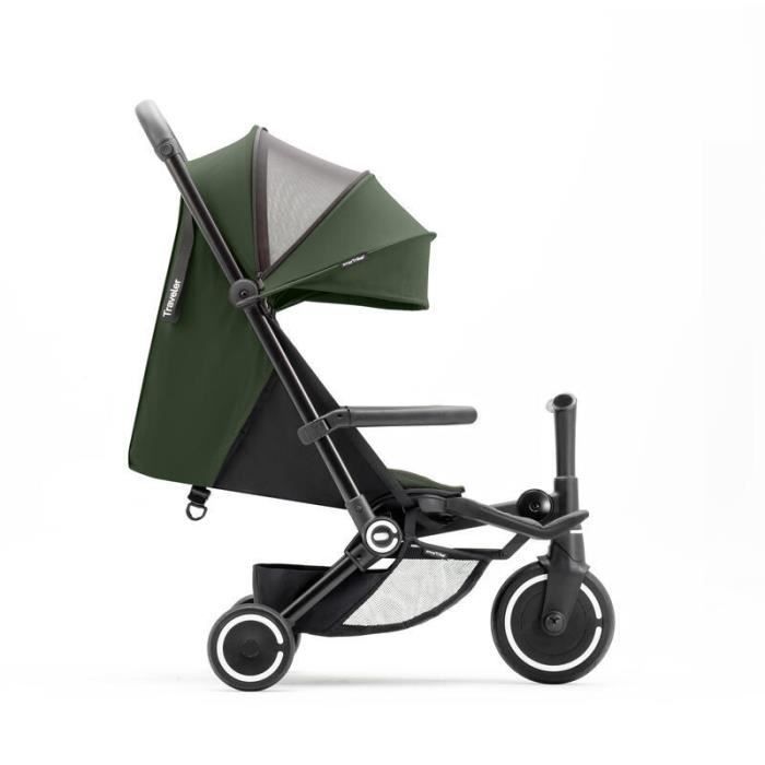 SMARTRIKE Poussette-tricycle Traveler Forest green Cdiscount