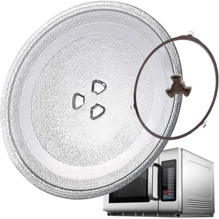 Universels Plateau Tournant En Verre Pour Microondes, 24.5cm 25.5cm 27cm 31.5cm Rond Plateau