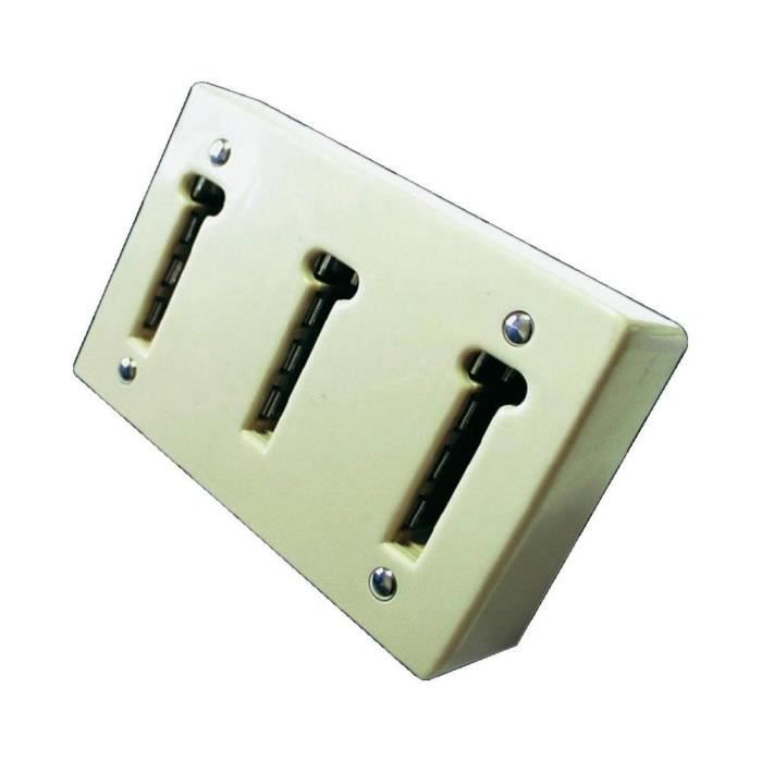 Prise téléphone triplite Gigogne Gigogne Prise multiple Blanc — free download