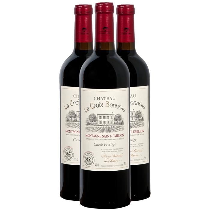 Château HautBonneau Château la Croix Bonneau Cuvée Prestige Rouge 2019