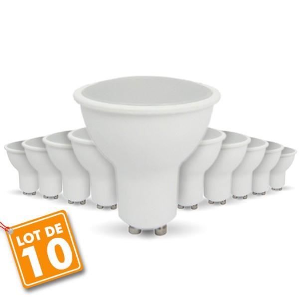 Ampoule GU10 Verte 50W 240V - Compatible Variateur, Verre Teinté