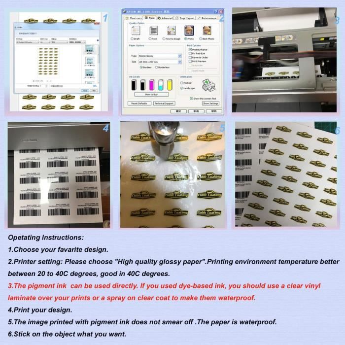 Scarica Gratis Images Cubic Coating Lot De 15 Feuilles De Papier Autocollant Autocollant actualisé par