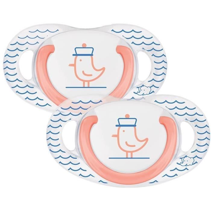 Sucettes Bebe Confort Set De 2 Sucettes Natural Physio En Latex Marine 0 6 Mois 702 Cdiscount Puericulture Eveil Bebe