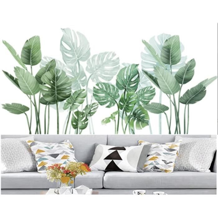 Sticker Plante Verte Pour Votre D 233 Coration Etiquette Amp Autocollant