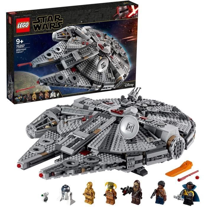 Jeux de construction LEGO®-Star Wars™ Faucon Millenium™ Jouet Enfant à  Partir de 9 ans, 1351 Pièces à Construire 75257 52638 - Cdiscount Jeux -  Jouets