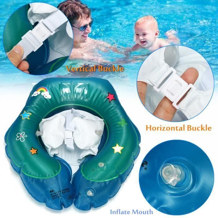 Bouee Bebe Siege 1 18 Mois 14cm Diametre Interieur Sangle Securite Baignoire Gonflable Piscine Cdiscount Jeux Jouets