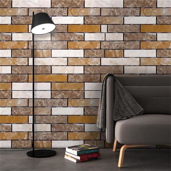 Wall Paper 3d Brique Effet Pierre Autoadhesifs Autocollant Mural Chambre Decor 1 My59494 Achat Vente Carrelage Parement 0h0c0101 Cdiscount