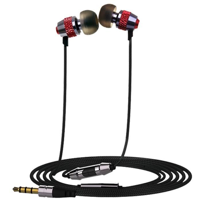 Écouteurs Intra-auriculaires Avec Micro Pour Asus Zenfone Max Pro (M2) - Blanc - Neuf