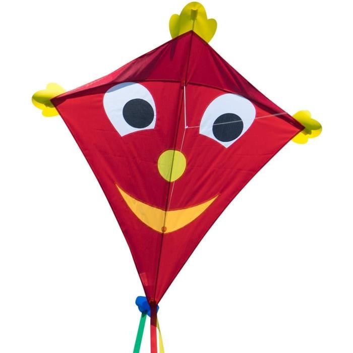 CIM Grand cerf-Volant pour Enfants - Super-ACHEN Happy Eddy XL - Cerf