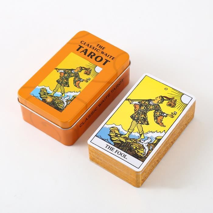 Jeu de 78 cartes - Tarot Boîte Plastique - Jeu classique - Ducale