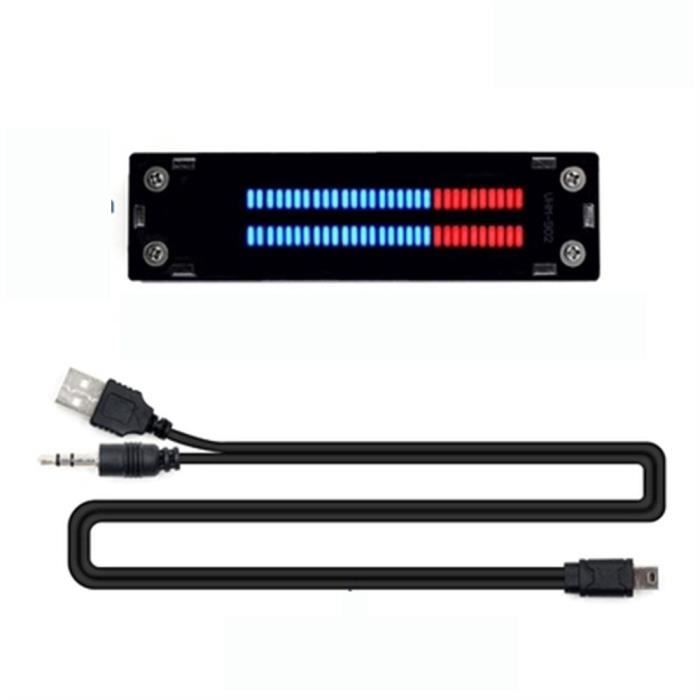 Module Indicateur De Niveau Audio LED - Compatible Signaux AC/DC, Tension 3,5-12V - Pour Amplis, Mixeurs, Systèmes Audio