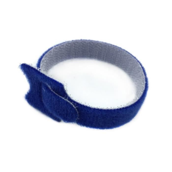 Rouleau Attaches Crochets Et Boucles 3M 100-6ST-BLUE - Emballage Vrac Avec étiquette Fabricant