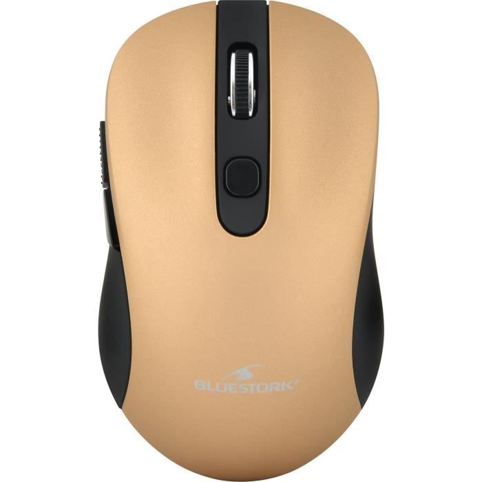 Souris Sans Fil - BLUESTORK - OFFICE 60 - PC/MAC - Or