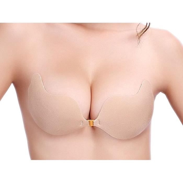 soutien gorge auto adhésif push up