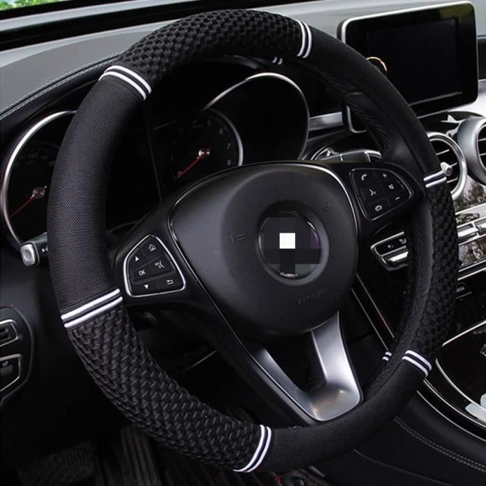 Housse De Volant Noire Pour Renault Megane 3 Coupé GT/RS (2010-2016) - Antidérapante, Respirante, Protection Usure