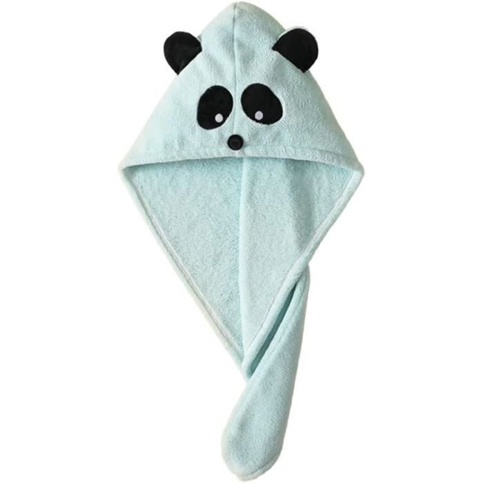 Serviette-turban Cheveux Microfibre Lot De 3 - Super Absorbante, Séchage Rapide, Avec Bouton-pression Pour Tous Types Cheveux Lavable Machine