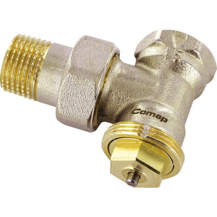 Robinet de radiateur équerre thermostatique - F 3/4 - Senso - Comap