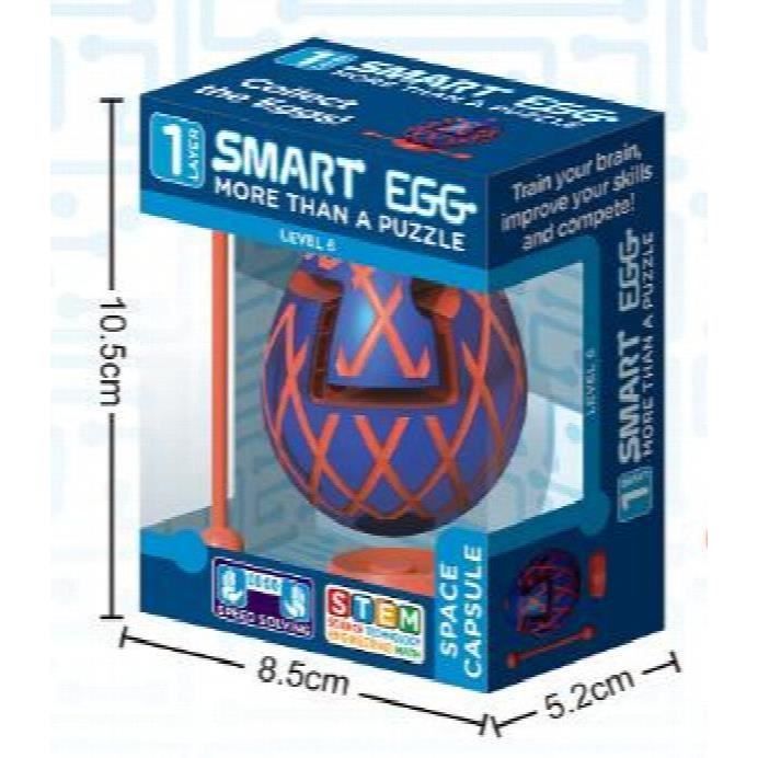 Casse-Tête Smart Egg Labyrinth 3D - Puzzle Difficulté Avancée, Portable - Jouet Stimulant Logique Et Patience
