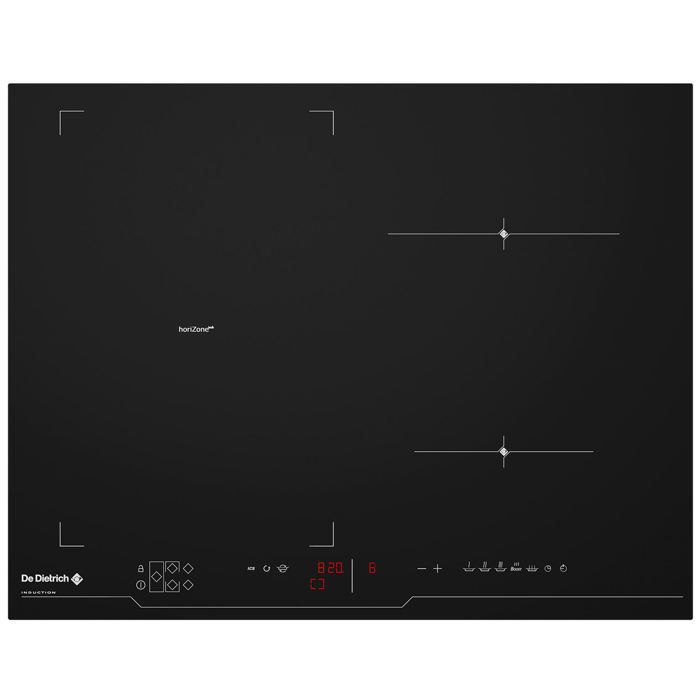 DE DIETRICH Table induction 65 cm 4 zones DTI1043B - vue 5