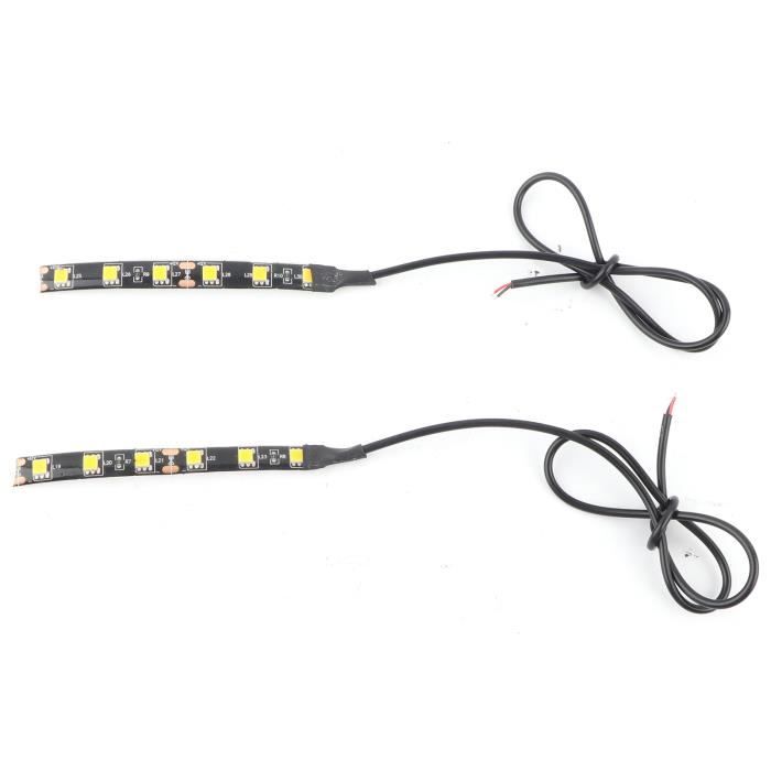 Dioche Clignotant Duokon Blinker, Brand New 2x 6LED 5050 SMD Motorcycle LED  Strip Turn Signal Indicator Blinker auto lateral - Cdiscount Maison