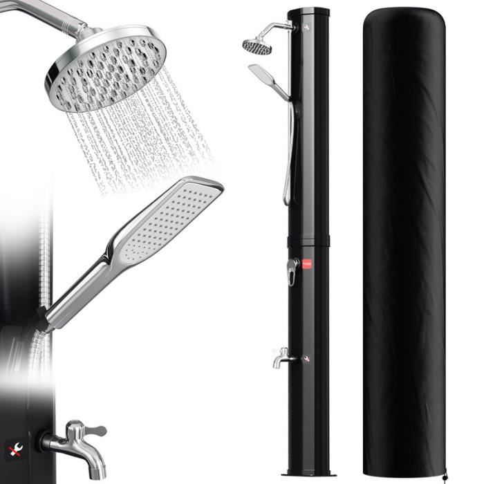 Accessoire Douche Jardin Housse Protection Douche Solaire Extérieur - Tissu Oxford 420D - 220/230x67 Cm - Imperméable UV Protection Extérieur Oxford