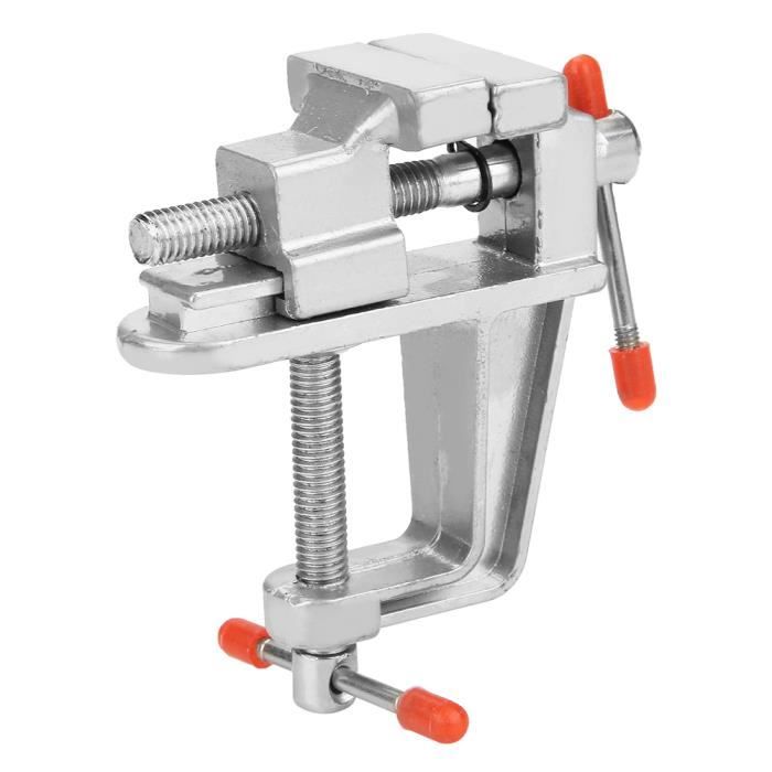 Étau de table en alliage d'aluminium EJ.life - Compact et facile à
