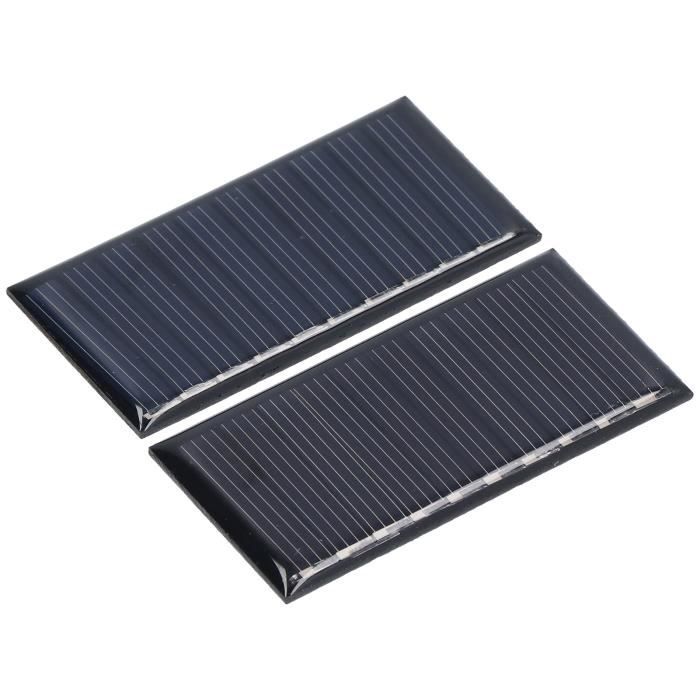 IMA Mini Panneaux Solaires 10 Pièces 5V 60mA Polycristallines Micro