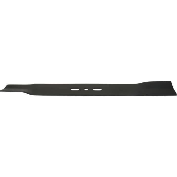 Lame universelle droite standard soufflante pour tondeuse - L: 480mm, alésage:10mm, entraxe: 55/98mm