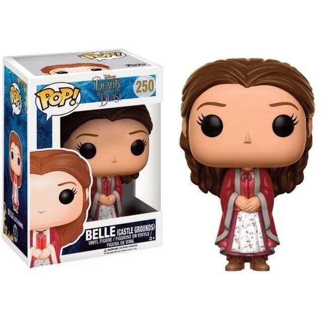 Figurine Funko Pop! FUNKO Belle Castle Grounds Disney La Belle et la Bête 9 cm Éd. FYE